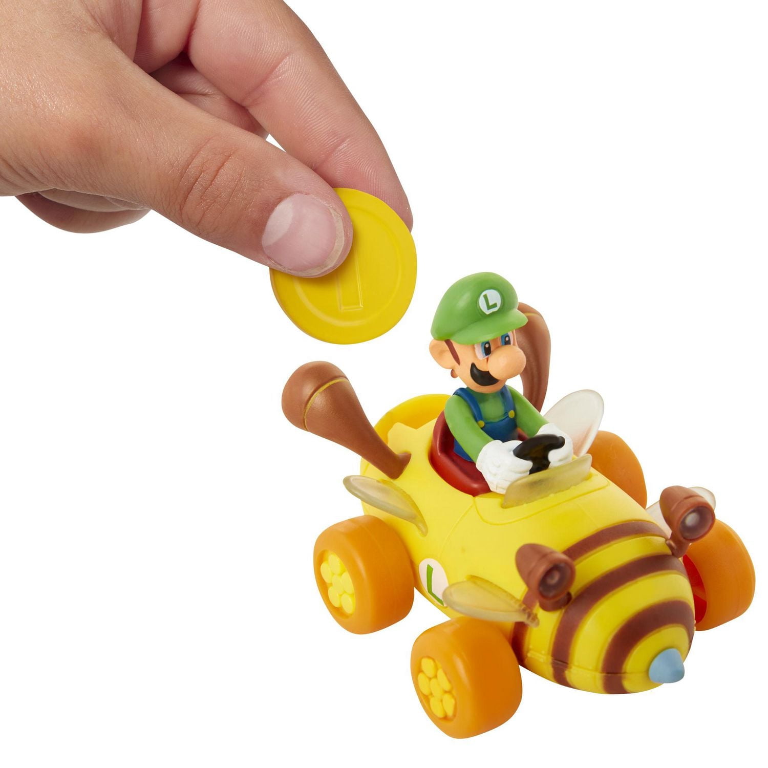 Bolid à pièce Luigi de Nintendo