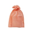thumbnail image 4 of Envoltorio de regalo QIANF, 20 unidades, bolsas de organza con cordón, color naranja, 15 x 23 cm, 4 of 7