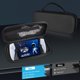 thumbnail image 3 of Bolsa de almacenamiento para PlayStation Portal, estuche portátil de EVA con textura de cuero, estuche protector impermeable y a prueba de golpes para PS Portal, 3 of 6