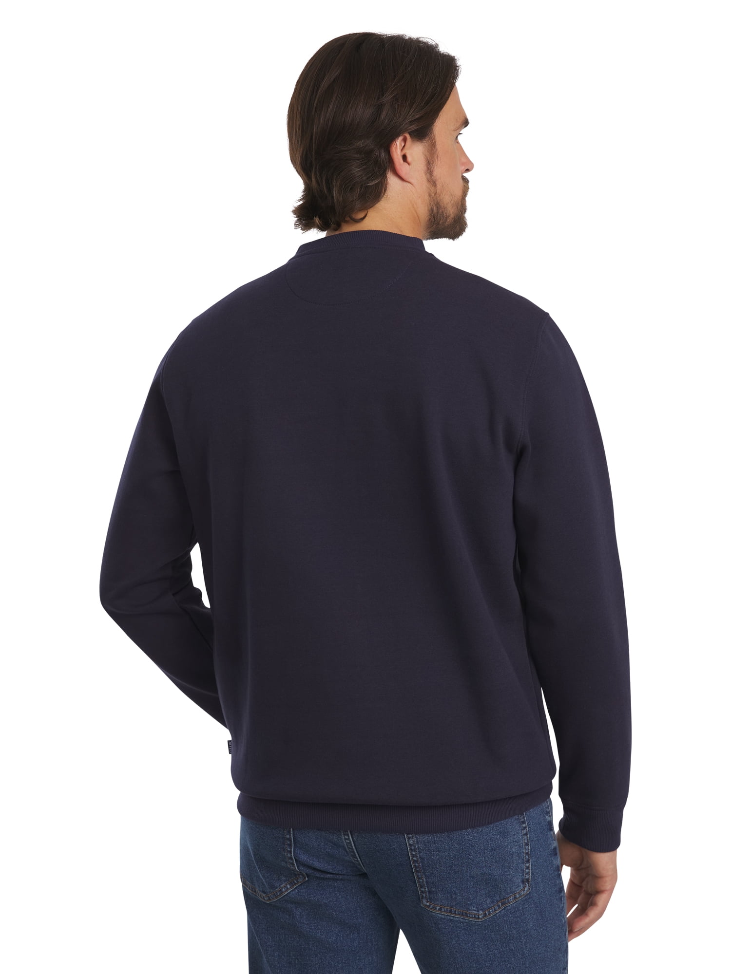 Chaps Men's & Big Men's Everyday Fleece Crewneck Sweatshirt, Sizes S-2XL
