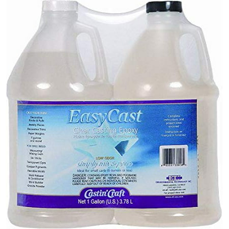 Environmental Technology - EasyCast Clear Casting  Epoxy - 128 (Best Epoxy For Cast Aluminum)