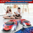 thumbnail image 7 of Allaugh 2024 Remote Control Car for Kids, 1:18 Electric Vehicle Toy with Lights & Controller, Birthday Gift for 3-12 Years Old Boys Girls, Red and Blue, 7 of 7