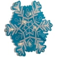thumbnail image 5 of Northlight 11.75" Lighted Blue and White Snowflake Christmas Window Silhouette, 5 of 6