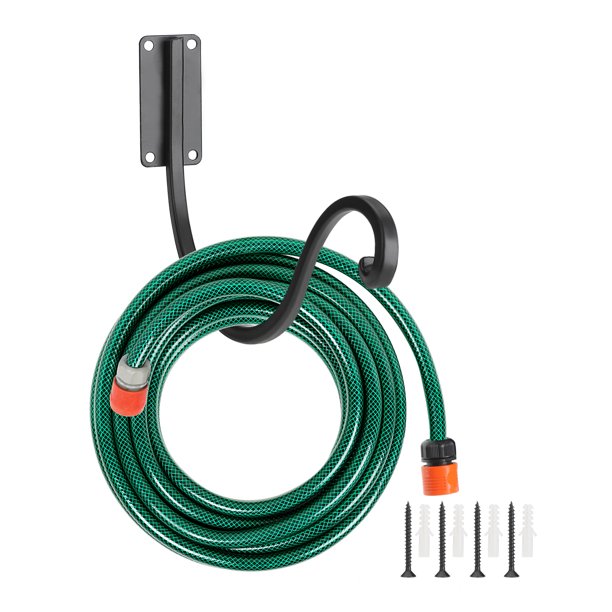 Doolland Hose Holder Wall Mount,HeavyDuty Garden Hose Hanger Outdoor