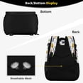 thumbnail image 5 of Backpack Cooler lunch bag 36 Can Capacity Insulated Bag for Camping, Beach, Hiking & Travel Cartonn Halloween Partten, 5 of 7