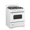 thumbnail image 3 of Unique 30' Classic Retro Marshmallow White Offgrid Range With Large Power Burner, 3 of 7