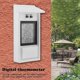 thumbnail image 2 of Termómetro para interiores y exteriores, monitor de temperatura inalámbrico digital a prueba de agua (blanco). Afortunado Sencillez, 2 of 4