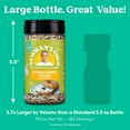 thumbnail image 2 of Newman's Own Everything Bagel Seasoning; Perfect Spices for Wraps, Eggs and Potato Salads; No MSG, Gluten Free; Kosher; 7.91 Oz. Bottle, 2 of 7