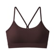 thumbnail image 4 of cocolona Womens Strappy Crisscross Sports Bras Workout Lightweight Breathable Running Yoga Bras Gym Camis, 4 of 4