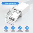 thumbnail image 3 of 500 Pack 4x6 Thermal Shipping Labels, Direct Print Paper for Mailing & Shipping Packages, 3 of 7