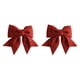 thumbnail image 1 of Lazos decorativos BLESIY reutilizables con purpurina para Navidad Rojo 15 cm x 12 cm, 1 of 8