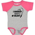 thumbnail image 3 of Inktastic I Hooked Gigi's Heart with Fishing Rod Boys or Girls Baby Bodysuit, 3 of 5