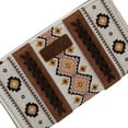 thumbnail image 4 of Wrangler Wristlet Western Wallet Boho Aztec Credit Card Holder for Women, Coffee-B, 4 of 8