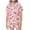 Pink-2, variant on Odeerbi 2-12 Years Toddler Boys Girls Summer Satin Pajamas Notched Lapel Short Sleeve Shirts Shorts Set Soft Loungewear Gradient Sleepwear Two-piece Pajama Sets Toddler Boys Girls Clothes