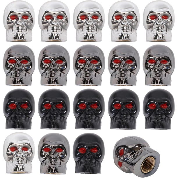 18 tapones para válvulas de neumáticos de 3 colores para neumáticos de coche, bicicletas, camiones, motocicletas y ruedas de coche.