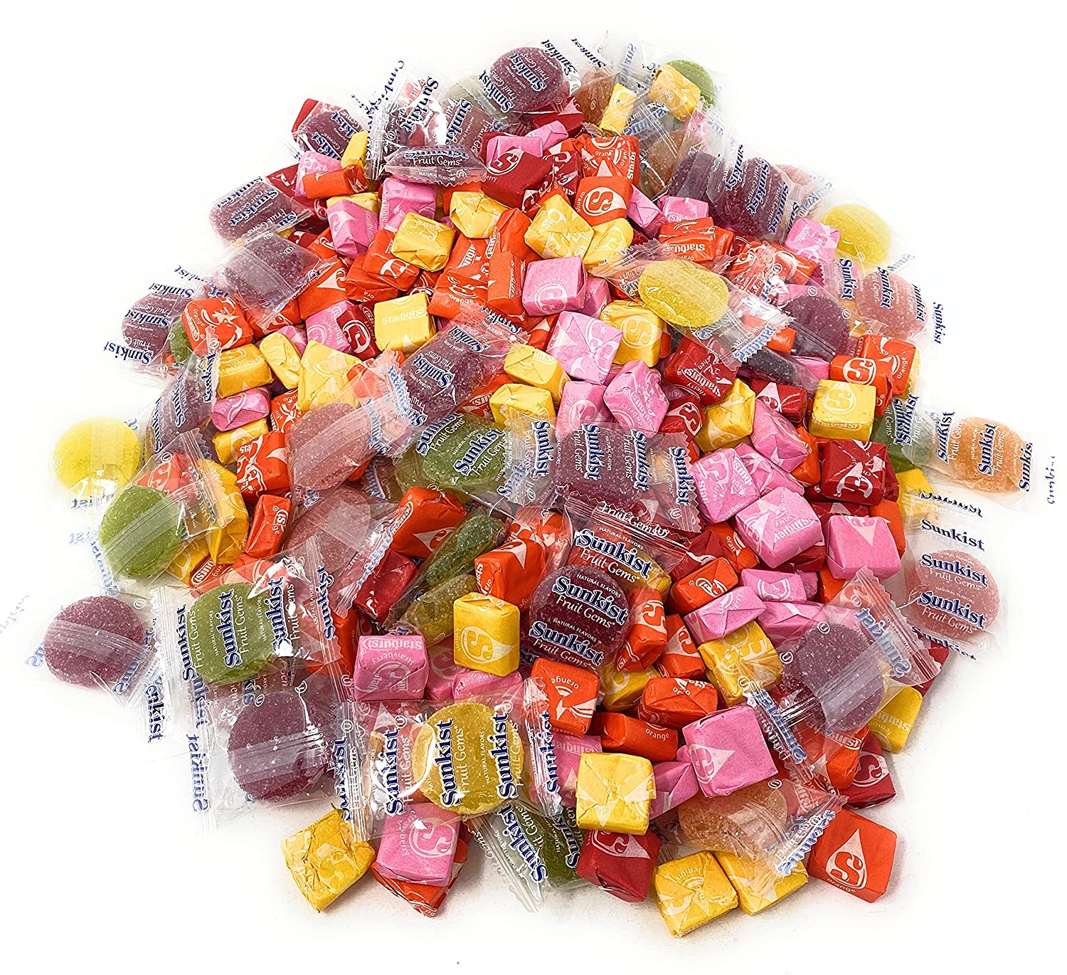 All American Chewy & Jelly Bulk 5.5Lb Assorted Soft Fruity Candy Mix