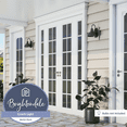thumbnail image 2 of Prominence Home Brightondale Matte Black Farmhouse Outdoor LED Wall Light, 2 of 6