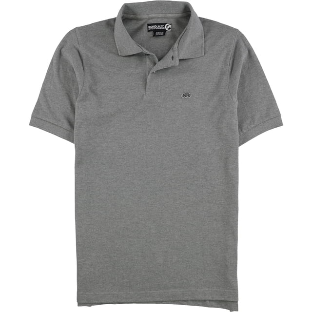 Polo de rugby Ecko Unltd. Wall Burner para hombre gris pequeño