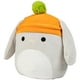 thumbnail image 3 of Peluche Squishmallows Valentina The Grey Bunny 25 cm, 3 of 6