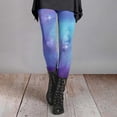thumbnail image 2 of Chuancc Workout Leggings for Women,Workout Running Butt Lift Tights Hidden Scrunch Butt Lifting Leggings for Women Yoga Pants Reg & Plus Size Sport Active Yoga Pants Purple 2XL, 2 of 5