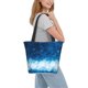 thumbnail image 2 of Disketp Blue Glitter Sparkles Bolsa de Hombro Casual para Mujer, Bolso Cruzado para Compras, Viajes y Uso Diario, 2 of 6