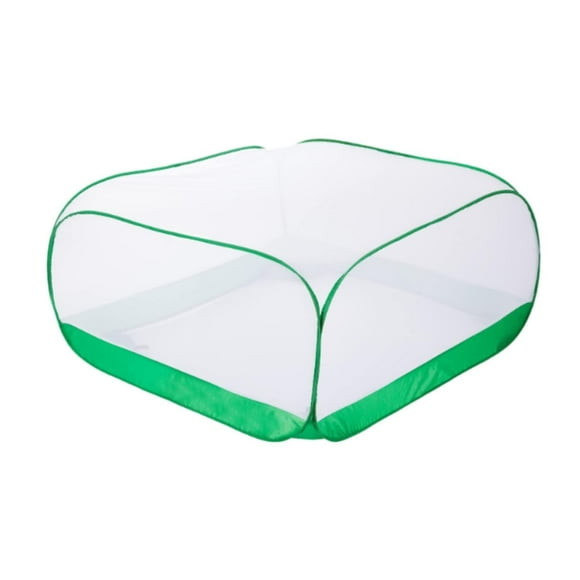 Cubierta de planta de malla Carga Neta de jaula Guardia de accesorios para el accesorio al aire libre para de verduras para la cama elevada 120x120x60cm