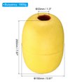 thumbnail image 2 of Unique Bargains 7.87' x 5.91' Rope Float Buoy, 1900g Deep Water Floats Rope Float Buoy, Yellow, 2 of 5
