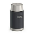thumbnail image 3 of Thermos Stainless Steel Insulated Food Jar with Spoon, 24oz, Graphite, 3 of 7