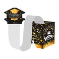 thumbnail image 2 of 5 Inch Explosion Style Money Gift Box for Graduation Parties including 30Pcs Clear Plastic Pouches for Surprise Cash Drawing and Event Decorating, 2 of 5