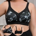 thumbnail image 5 of Endives Women's Bras Front Closure Breathable Bra Comfortable Convenient No Wire Anti Sagging Bra Underwear, 5 of 5