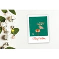 thumbnail image 3 of A Cute Reindeer Decorated for Christmas Funny Holiday Card - 12 Holiday Cards &, 3 of 5