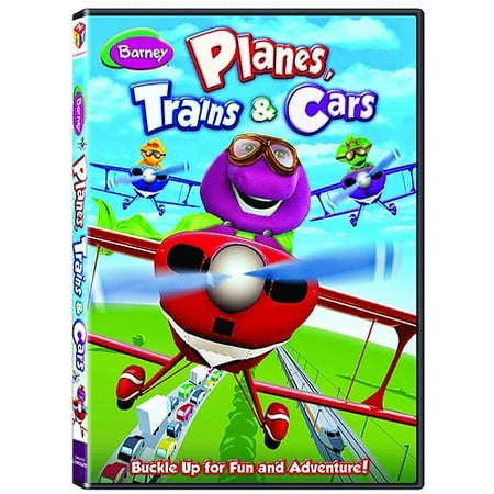 Barney: Planes, Trains & Cars (Full Frame) - Walmart.com