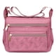 thumbnail image 1 of Dinheiro Bolso bandolera multifuncional, bolso de tela Oxford de nailon capaz e informalRosa, 1 of 5