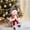 E, variant on Fabric Snowman Santa Claus and Reindeer Doll Set Christmas Decorations for Home - Soft Plush Holiday Character Dolls for Window Displays, Mantel Decor, Festive Winter Decor
