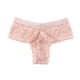 thumbnail image 1 of Gibobby Calzones para mujer sexy Bragas de mujer, Tanga, conjunto de colores, lencería opcional, bragas de Tanga de encaje con lados de flores huecas(Rosa,G), 1 of 4