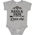 thumbnail image 3 of Inktastic Nana Papa Love Me Grandchild Boys or Girls Baby Bodysuit, 3 of 5
