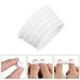 thumbnail image 4 of Uxcell Non Slip Rubber Badminton Racket Racquet Grip Band Fix Ring, White 10 Pack, 4 of 6