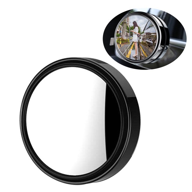 Mirror,Mirror Blind Car Round Mirror Rearview Mirror 1pc Auxiliary Rearview Round Mirror Blind Rearview Mirrors Rotation Auxiliary Rearview Mirrors Rotation Wide Mirror Blind Auxiliary