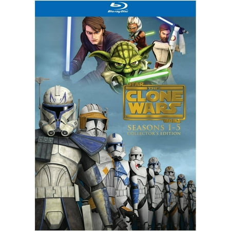 Star Wars: The Clone Wars - The Complete Seasons One - Five (Blu-ray) (Anamorphic Widescreen)