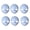 6pcs, variant on DIY Full Face Anime Animal Mask,Funny Paintable Fursuit Masks Base,Party DIY Therian Gear Stuff Outfit