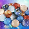 thumbnail image 2 of Bouncy Balls Pollieay Space Solar System 8 planetas 32 mm 24 unidades, 2 of 7