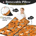 thumbnail image 3 of Halloween Cats and Brooms Pattern Toddler Nap Mats for Kids Preschool,50"x20" Sleeping Mat Bag or Kids,Toddler Sleeping Bag,Toddler Nap Mat or Daycare, 3 of 6