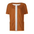 thumbnail image 3 of Dorkasm Women's Wonderwork Short Sleeve Snap Jacket Camel L, 3 of 4