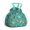 Cartoon Shiba Inu, variant on BoxerDog and Floral Drawstring Lunch Bag Women - Drawstring Lunch Bag Insulated for Work Office - Stain-Resistant Large Lunchbags for Women with Multi-Pockets