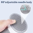 thumbnail image 5 of Plastic Pet Hair Removal Comb for Cats and Dogs: Effective, Comfortable, Multi-functional and Easy to Clean, 5 of 9