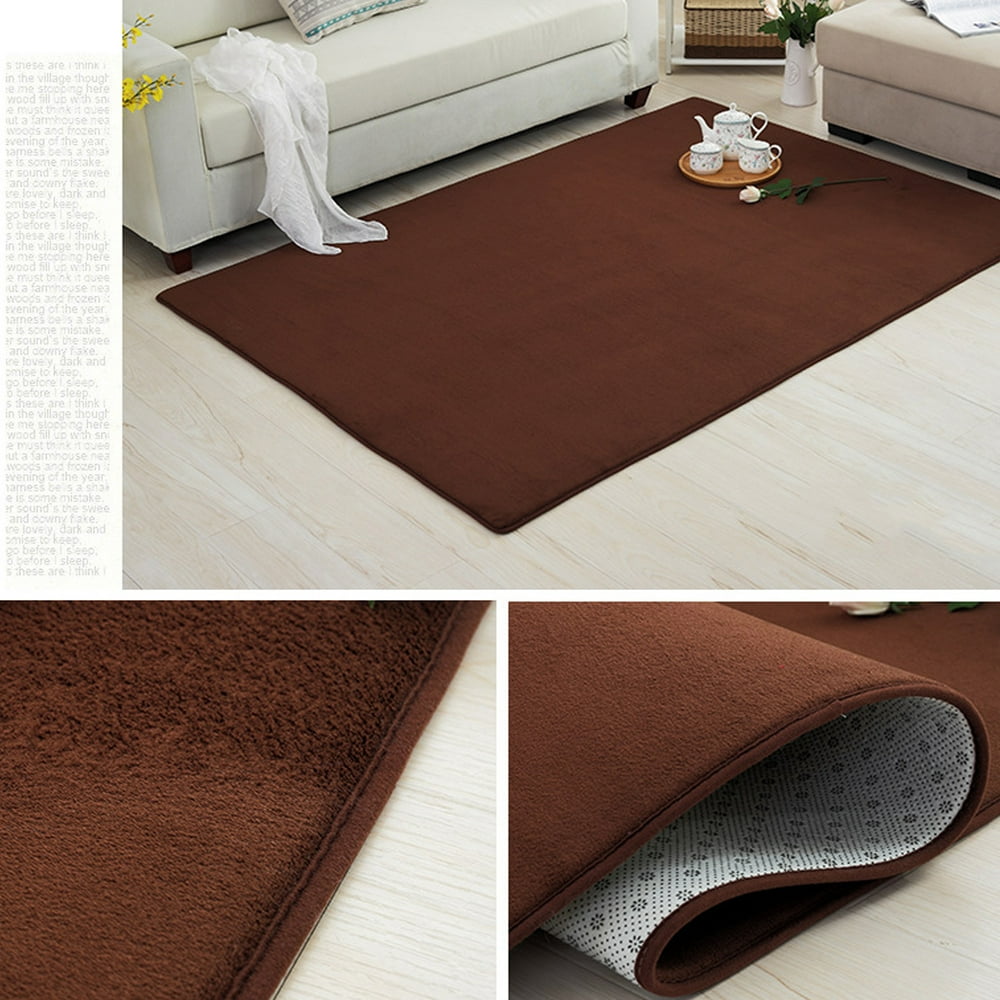 Coral Velvet Area Rug or Runner, Available in variety Size, Super Soft