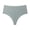 Gray, variant on High-Waisted Seamless Thongs for Women, Breathable Comfortable Underwear