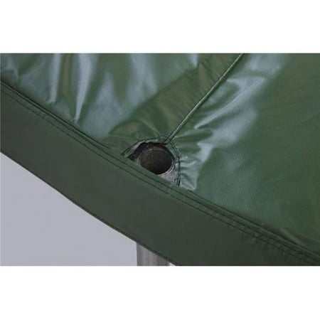 Jumpking PAD15JP5-10G 15 ft. Green Safety Pad for 5 Poles 10 in. Wide