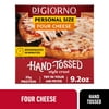 DiGiorno Frozen Pizza, Four Cheese Mini Hand-Tossed Pizza with Marinara Sauce, 9.2 oz (Frozen)