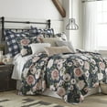 thumbnail image 2 of Levtex Home - Fiori - Quilted Euro Shams Set of Two (26 x 26 in.) - Buffalo Check - Cotton Fabric, 2 of 2
